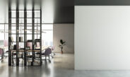 Modernes getrenntes Büro