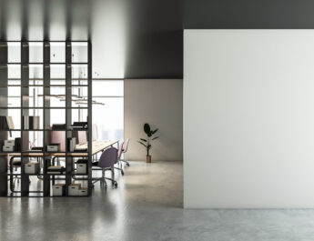 Modernes getrenntes Büro