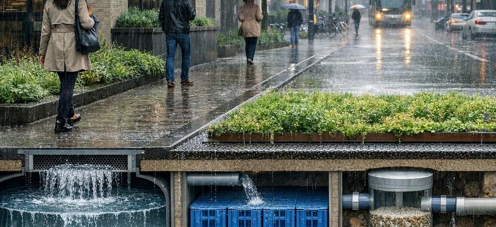 Starkregenvorsorge in deiner Region: Wie moderne Regenrückhaltung Überflutungen reduziert