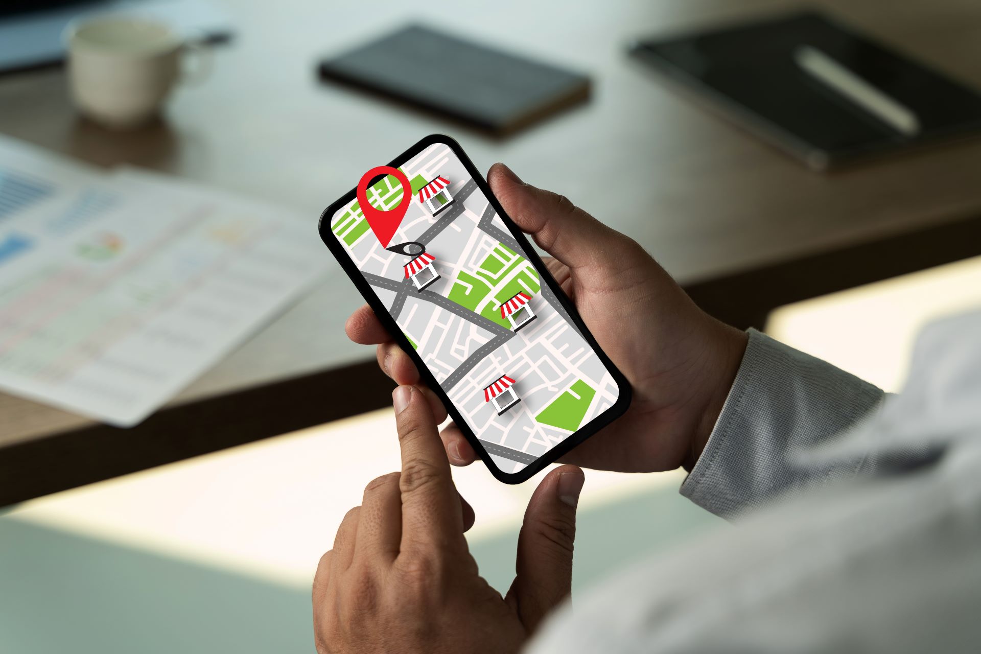 Jobsuche Portal regionale Standortsuche Smartphone