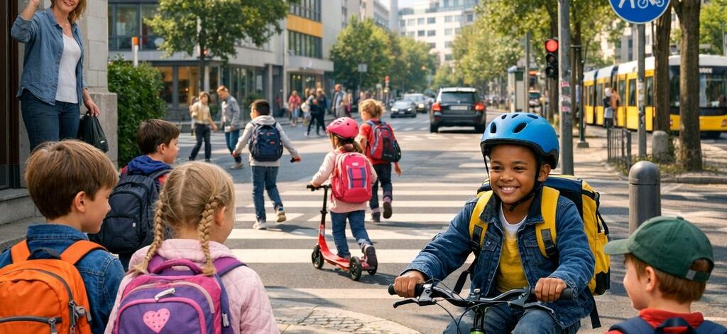 Wenn Schulwege sicher sind: So verändert sich der Alltag junger Entdecker in der Stadt